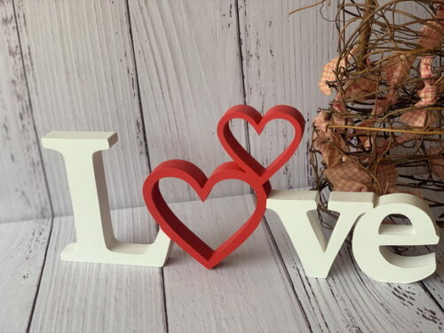 Love -letras Decorativas de mdf