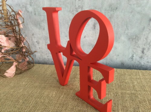 LOVE New York letras decorativas de MDF