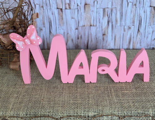 Minnie - Letras Disney- Decoração de Festa Infantil