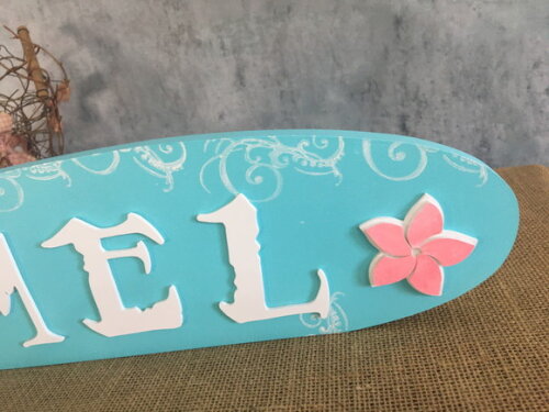 MOANA - Letras Decorativas de MDF FESTA HAVAIANA