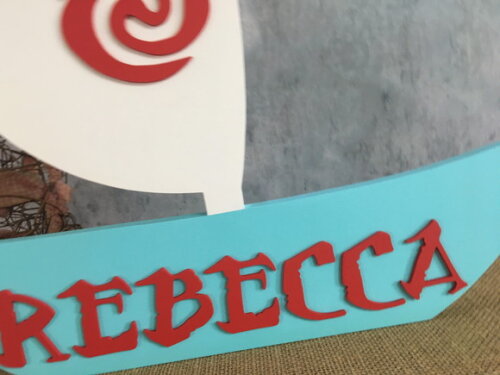 Moana Barco Personalizado