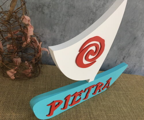 Moana Barco Personalizado
