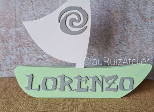 MOANA BARCO PERSONALIZADO