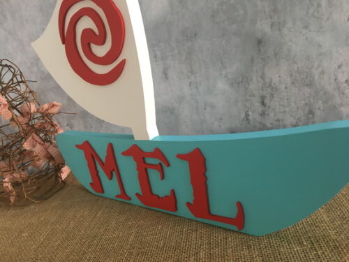 MOANA BARCO PERSONALIZADO