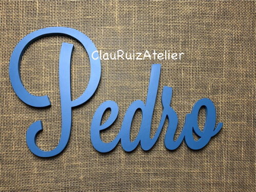 Nome de Parede em mdf