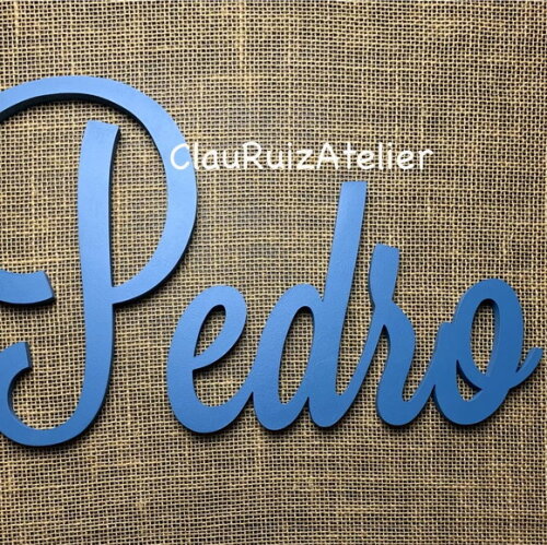 Nome de Parede em mdf