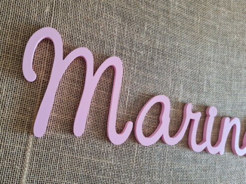 Nome de Parede em mdf