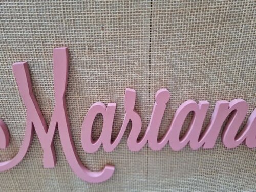 Nome De Parede em MDF