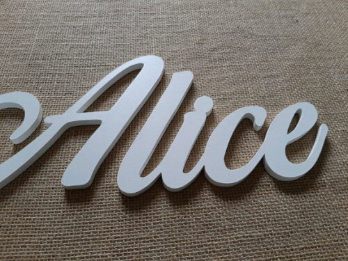 Nome De Parede em MDF