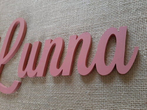 Nome De Parede em MDF