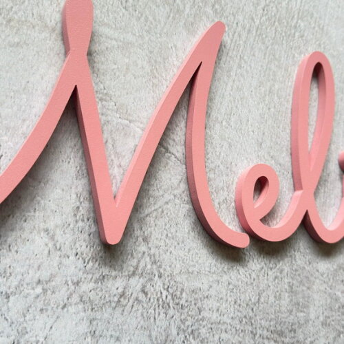 Nome de Parede em mdf - Decoração Bebê e Infantil