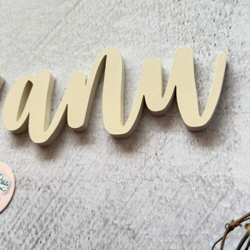 Nome de Parede em mdf - Decoração Bebê e Infantil
