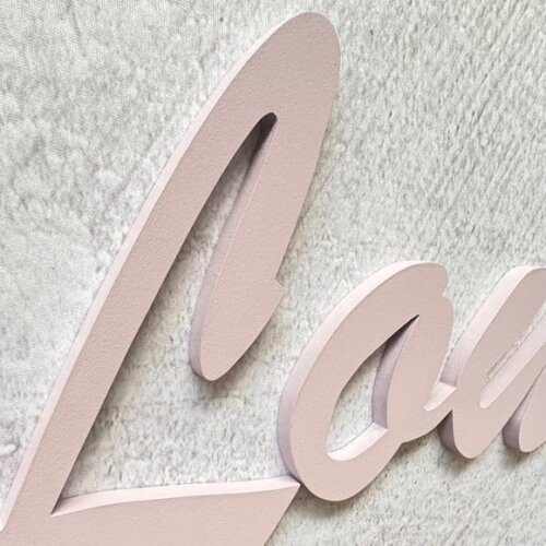 Nome de Parede em mdf - Decoração Bebê e Infantil