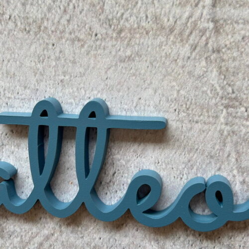 Nome de Parede em mdf - Decoração Bebê e Infantil