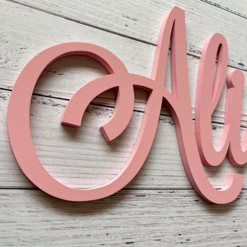 Nome de Parede em mdf - Decoração Bebê e Infantil