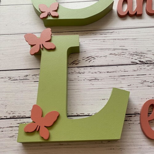 Nome de Parede em mdf - Decoração Bebê e Infantil