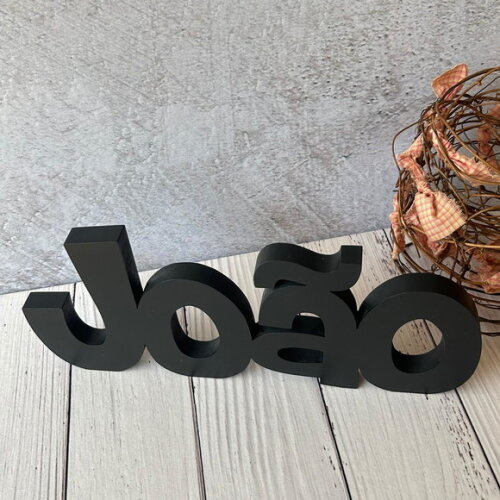 Nome em mdf - Linha Ch - Decoração Bebê e Infantil