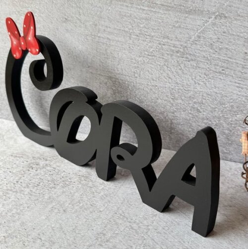 Nome em mdf - Linha Disney - Decoração Bebê e Infantil