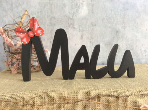 Nomes de MDF Letra Disney- Minnie