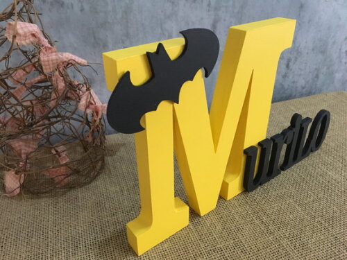 Nomes de MDF PERSONALIZADOS BATMAN