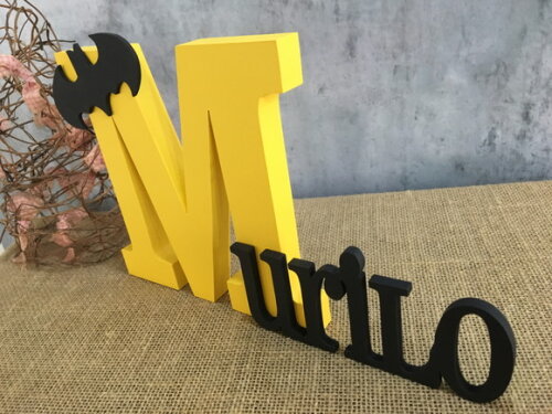 Nomes de MDF PERSONALIZADOS BATMAN