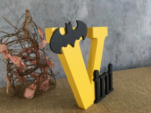 Nomes de MDF PERSONALIZADOS BATMAN