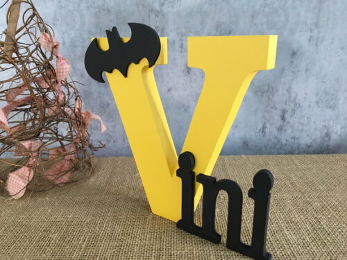 Nomes de MDF PERSONALIZADOS BATMAN