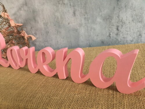 Nomes de Mesa Em MDF -