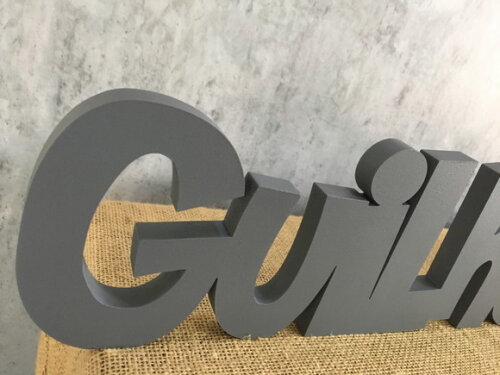 Nomes de Mesa em MDF Linha CH