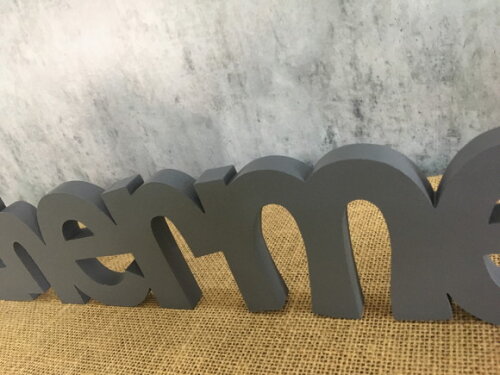 Nomes de Mesa em MDF Linha CH
