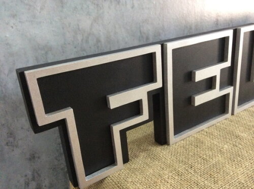 Letras Decorativas Personalizadas em MDF para Quarto de Bebê e F
