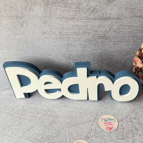 Nomes em Sobreposição Decoração de Bebê