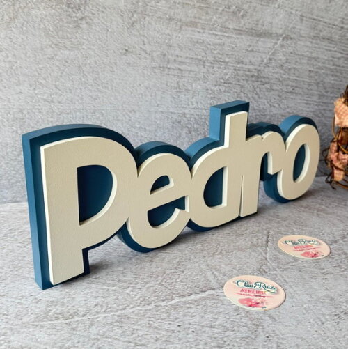 Nomes em Sobreposição Decoração de Bebê