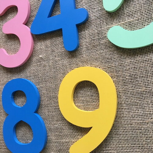 Numerais e Símbolos Matemáticos para Parede
