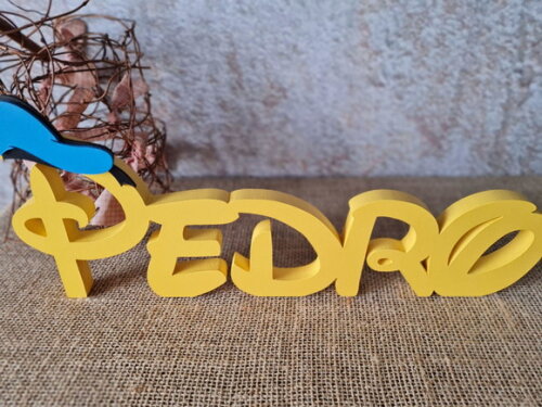 PATO DONALD Letras Decorativas Disney