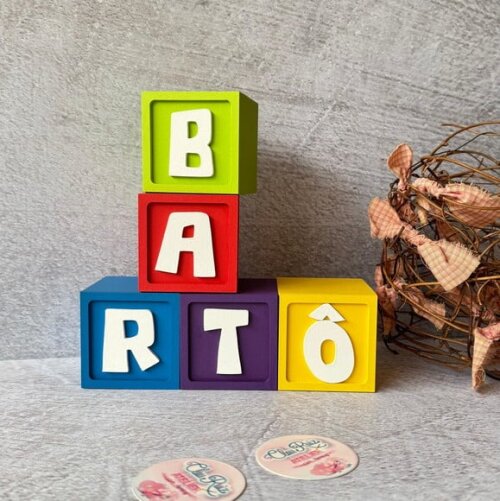 Pocoyo 6x6cm - Decoração de Festa Infantil