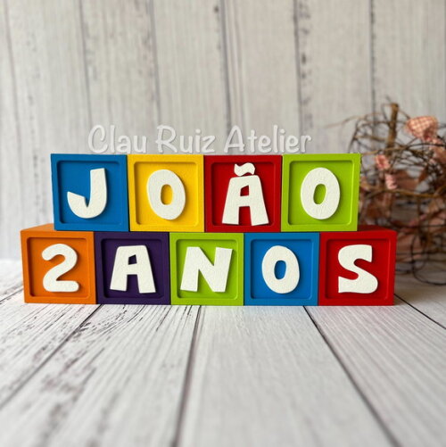 Pocoyo 6x6cm - Decoração de Festa Infantil