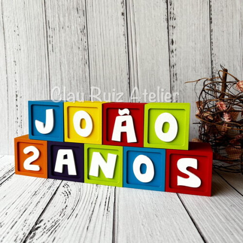 Pocoyo 6x6cm - Decoração de Festa Infantil