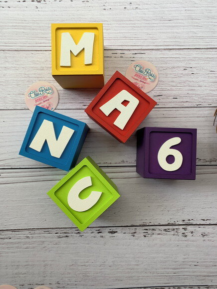Pocoyo 6x6cm - Decoração de Festa Infantil