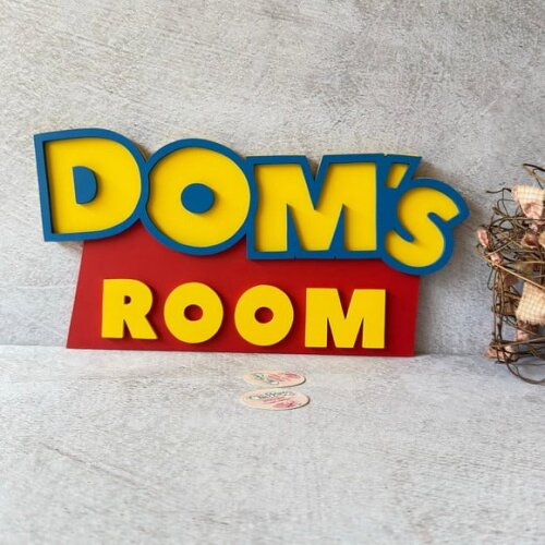 Porta de Maternidade e Quarto Decoração Bebê Toy Story