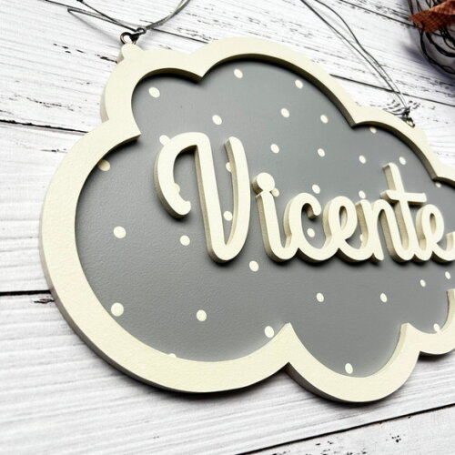 Porta de Maternidade Nome Composto - Decoração Bebê