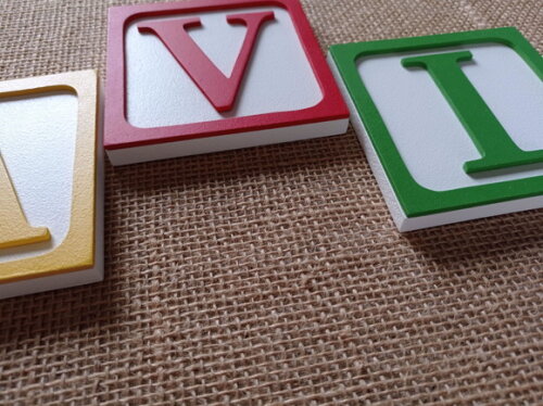 Quadro Toy Story Nome de Parede - 10x10cm