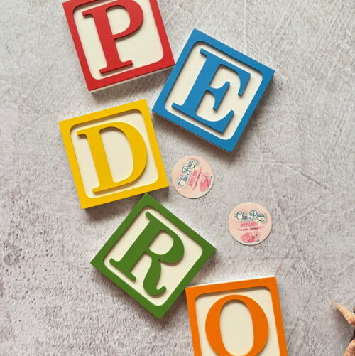 Quadro Toy Story Nome de Parede 10x10cm