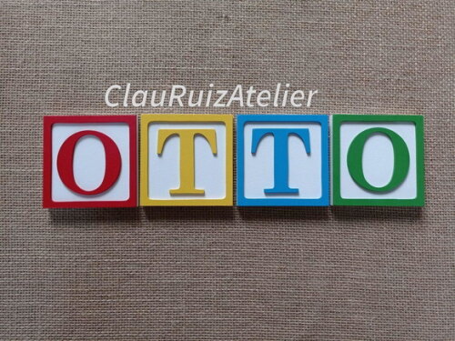 Quadro Toy Story Nome de Parede 10x10cm