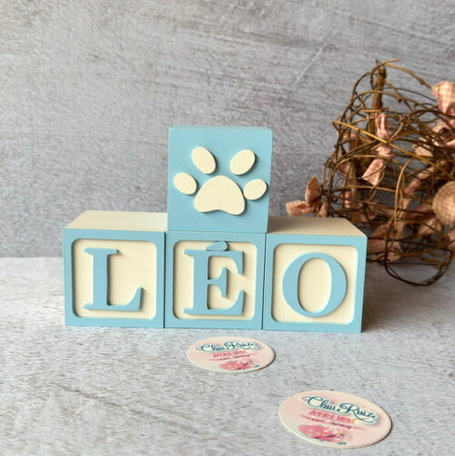 Safari Cubos 6x6cm - Decoração Bebè