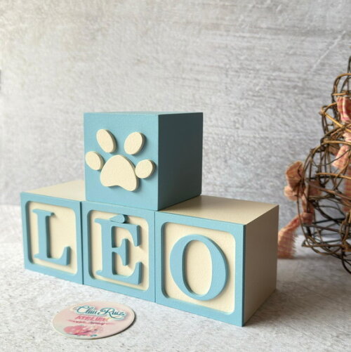Safari Cubos 6x6cm - Decoração Bebè