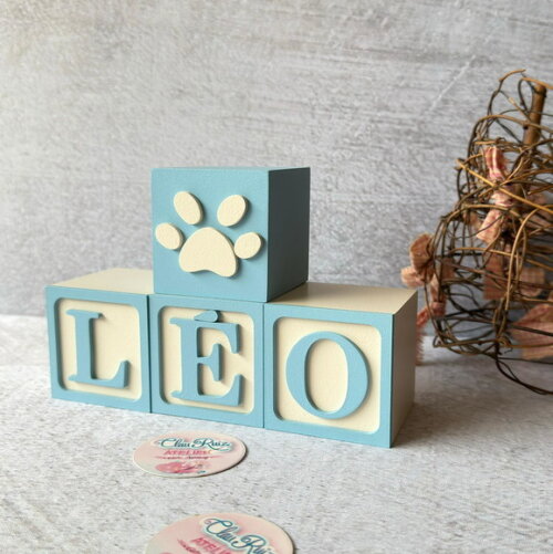 Safari Cubos 6x6cm - Decoração Bebè