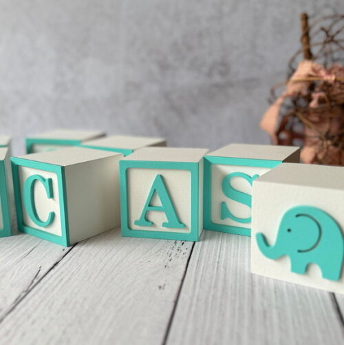 Safari Cubos 6x6cm - Decoração Bebè