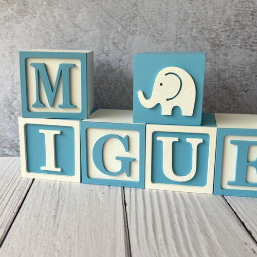 Safari Cubos 6x6cm - Decoração Bebè