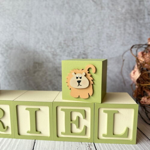Safari Cubos 6x6cmts - Decoração Bebè